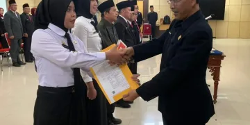 35 Pejabat di OKU Timur Dilantik, Dua Dari IPDN.