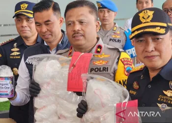 12 Kilogram Sabu Digagalkan Polda Jateng.