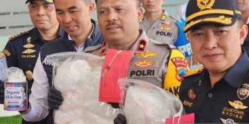 12 Kilogram Sabu Digagalkan Polda Jateng.