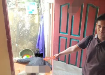 Mayat Pria Ditemukan Tak Bernyawa di Kamar Kostan.