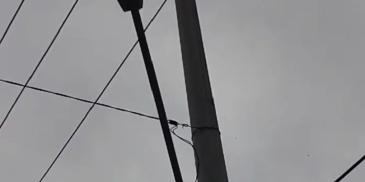 70 Lampu Jalan Dicopot PLN, Pemkab OKU Timur Nunggak Lagi.