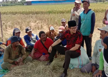 Fery Antoni Dengar Langsung Keluhan Petani OKU Timur.