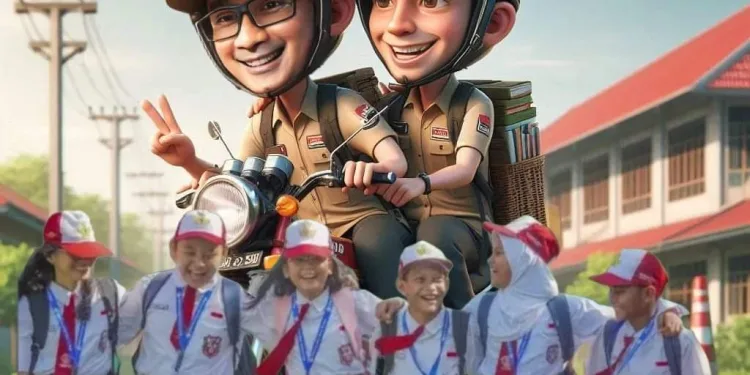 Seragam Sekolah Gratis Harapan Emak-emak dan Penjahit Lokal.