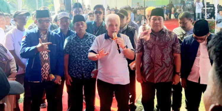 Ribuan Masyarakat PALI Tumpah Ruah, Ada Hatta Rajasa Dikampanye JEDAR.