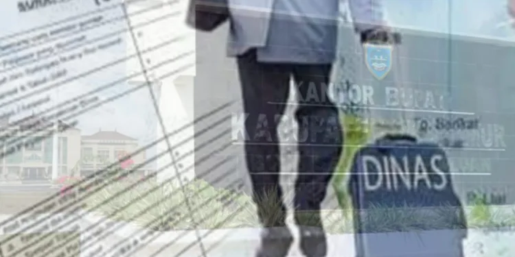 BPK Temukan Biaya Perjalanan Dinas Tìdak Sesuai Dibelasan OPD Pemkab OKU Timur