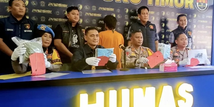 Polres OKU Timur Tangkap Pelaku Curas, Satu Pelaku Masih Buron.