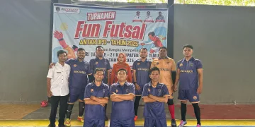 Semarak HUT OKU Timur, Pemkab Fun Futsal Antar OPD 