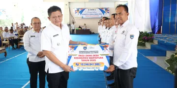 Pemkab OKU Timur Salurkan Dana Desa Sebesar Rp 263 Miliar