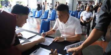 Enos Jalani Cek Kesehatan Sebelum Pelantikan.