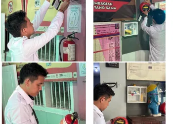 Tingkatkan Fasilitas Keamanan, Lapas Kelas llB Martapura Gencar Lakukan Pemeriksaan