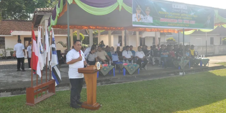 Ratusan Pelajar se-OKU Timur Rebutkan Piala Kadisdibud CUP