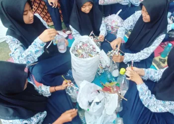EcoBrick, Solusi Kreatif SMP N 1 Martapura Atasi Sampah Plastik