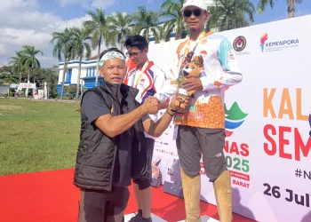 Yogi Saputra Sumbang Emas dan Perak Untuk KORMI Sumsel di Fornas Lombok