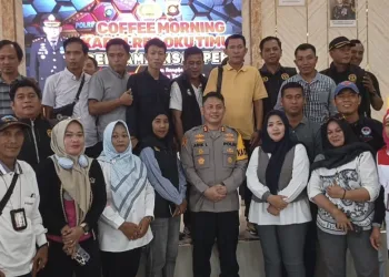 Kapolres OKU Timur Gelar Coffee Morning Bersama Insan Pers.