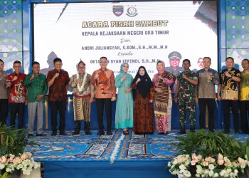 Pisah Sambut Kajari OKU Timur, Bupati Tegaskan Pentingnya Sinergi Antar Lembaga