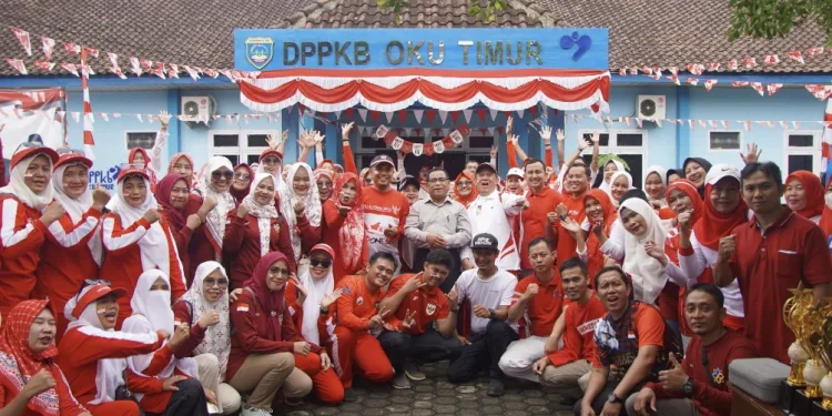 DPPKB OKU Timur Meriahkan HUT RI ke-80 dengan Lomba