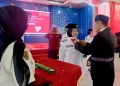 Bupati OKU Timur Kukuhkan 40 Anggota Paskibraka 2025