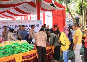 Harga Sembako Naik, Polres OKU Timur Gelar Gerakan Pangan Murah