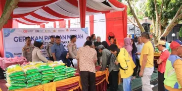 Harga Sembako Naik, Polres OKU Timur Gelar Gerakan Pangan Murah