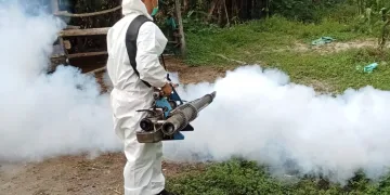 Ada Satu Kasus DBD, Puskesmas Rawa Bening Lakukan Fogging