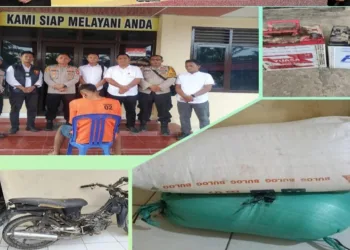 Belum Sempat Menjual, Pencuri Beras 100 Kilogram Ditangkap Polisi di OKU Timur