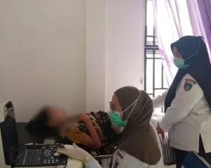 Layanan USG di Peskesmas